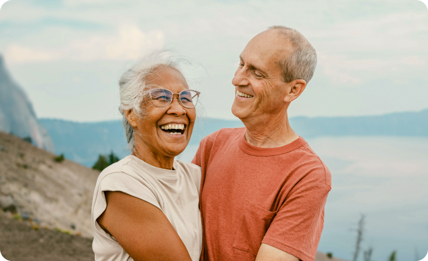 An older couple moving to Italy for their retirement.