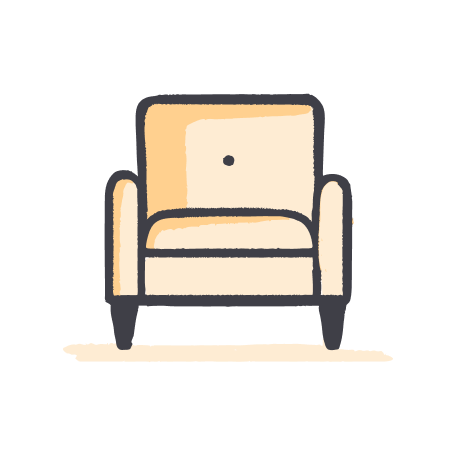 A piece of furniture illustration