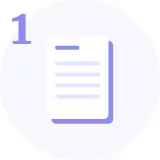 An icon showing a document.